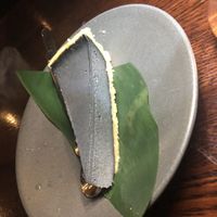 Black sesame pie   at Franchia Vegan Cafe in New York City