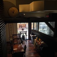 Interior at Franchia Vegan Cafe in New York City