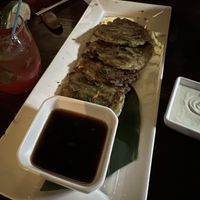 Scallion pancakes #Veganuary at Franchia Vegan Cafe in New York City