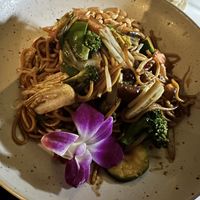 Franchia noodles #Veganuary at Franchia Vegan Cafe in New York City