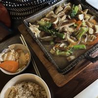 Sizzling Bulgogi #Veganuary at Franchia Vegan Cafe in New York City