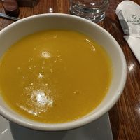 Pumpkin porridge - so warm and comforting!   at Franchia Vegan Cafe in New York City