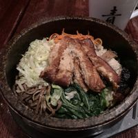 Ungari bimbambap  at Franchia Vegan Cafe in New York City