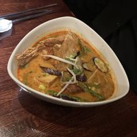 Curry dish  at Franchia Vegan Cafe in New York City