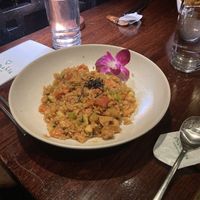 Tofu dish  at Franchia Vegan Cafe in New York City