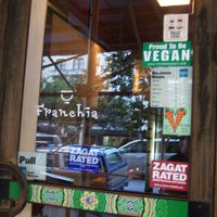 Franchia (2010), NYC at Franchia Vegan Cafe in New York City