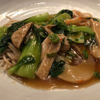 Noodles  at Franchia Vegan Cafe in New York City