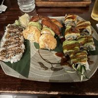 Sushi!!! Wow!  at Franchia Vegan Cafe in New York City