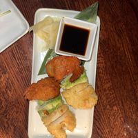 Rainbow roll  at Franchia Vegan Cafe in New York City