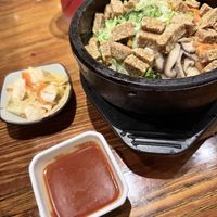 Tempeh bibimbap 😋  at Franchia Vegan Cafe in New York City