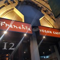 The place at Franchia Vegan Cafe in New York City