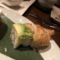 Dragon roll at Franchia Vegan Cafe in New York City