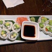 plate at Franchia Vegan Cafe in New York City