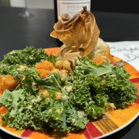 Christmas menu, starter #Veganuary at The Black Cow Shop in Charleroi