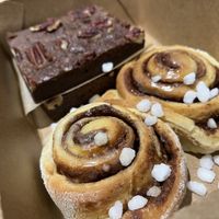 Christmas menu, dessert  #Veganuary at The Black Cow Shop in Charleroi