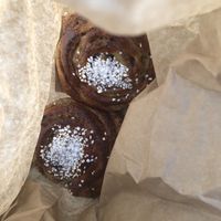 TA cinnamon buns  at STUK in Jonkoping