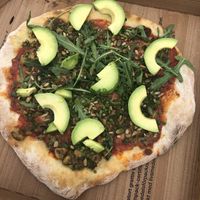 TA pizza  at STUK in Jonkoping