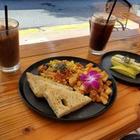 The vegan breakfast at Café 413 in Rincon