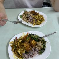 Rice with toppings  at Tien Sin - Si Wiang in Bangkok