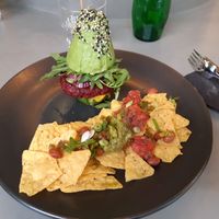 Main / Fun burger at The Avocado Show in Madrid