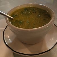 Lemon-coriander soup  at Tandoor Palace  in Tannersville