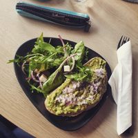 avocado toast ♡ 🌱  at Maloca Coffee & Food in Bodo
