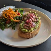 Avocado toast at Maloca Coffee & Food in Bodo