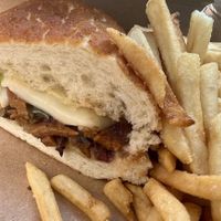 Philly cheez steak  at Chef Reina in Brisbane