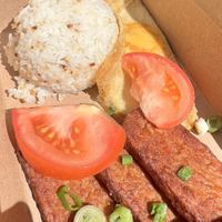 Spam silog   at Chef Reina in Brisbane