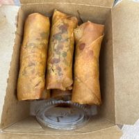 Veggie lumpia at Chef Reina in Brisbane