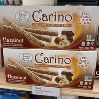 Vegan Carino Wafer Rolls  at Urthly Vegan Market in Garden Grove