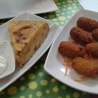 Incredible delicious at Loving Hut in Madrid