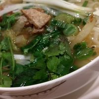 Pho at Loving Hut in Madrid