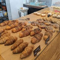 croissants and cinnamon rolls at Bakery Bakery - Länggasse in Bern