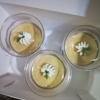 Pudding (also has alcohol free version) at Marbre Vegan in Tokyo