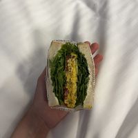 Vegan sandwich   at Marbre Vegan in Tokyo