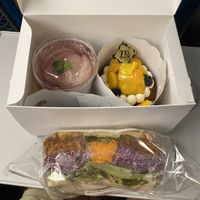Adorable packaging to take my lunch to go on the Shinkansen   at Marbre Vegan in Tokyo