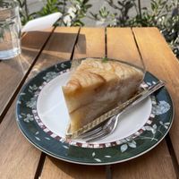 Apple cake  at Marbre Vegan in Tokyo