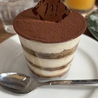 The most incredible tiramisu   at Marbre Vegan in Tokyo