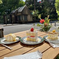 Cakes  at Marbre Vegan in Tokyo
