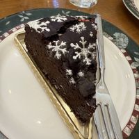 Chocolate cake  at Marbre Vegan in Tokyo