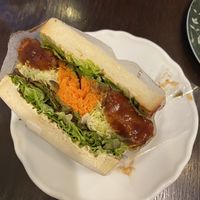 Daily veg sandwhich  at Marbre Vegan in Tokyo