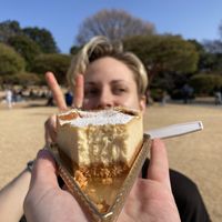 Best cheesecake I ever had  at Marbre Vegan in Tokyo