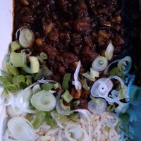 Chilli sin Carne mit Reis at Charlie Streetfood Events in Weil Am Rhein