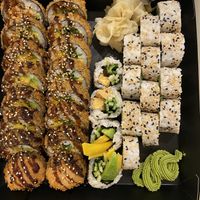 Vegan Sushi plate for two at Zazalu in Neuss