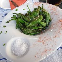 Green peppers at Alfonso in Tenerife