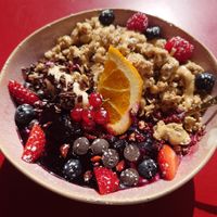 Blueberry Bowl at The Brother Mill in Munich