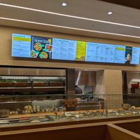 Menu Board at Mixt - Yerba Buena Ln in San Francisco