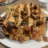 Vegan chicken nachos  at Tias in St George