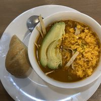 Chicken tortilla soup  at Tias in St George